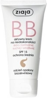 ZIAJA Krem BB do skóry normalnej, suchej i wrażliwej odcień opalony 50 ml