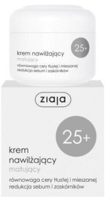 ZIAJA Krem nawilżający matujący 25+ 50 ml