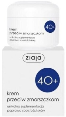 ZIAJA Krem przeciw zmarszczkom 40+ półtłusty 50 ml