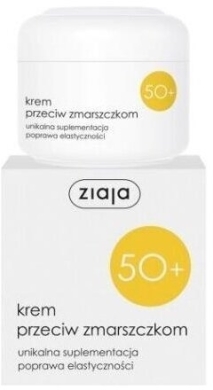 ZIAJA Krem przeciw zmarszczkom 50+ półtłusty 50 ml