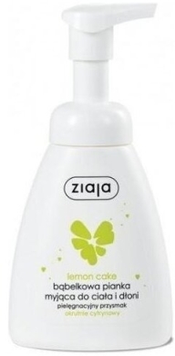 ZIAJA LEMON CAKE Pianka myjąca okrutnie cytrynowa 250 ml