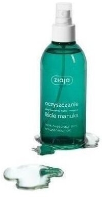 ZIAJA LIŚCIE MANUKA Tonik zwężający pory 200 ml