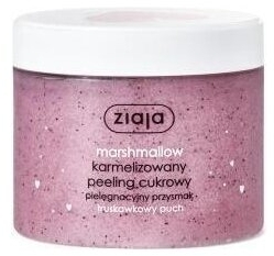 ZIAJA MARSHMALLOW Peeling Cukrowy truskawkowy puch 300 ml