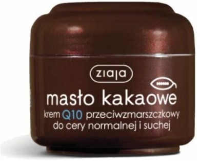 ZIAJA MASŁO KAKAOWE Krem Q10 przeciwzmarszczkowy 50 ml