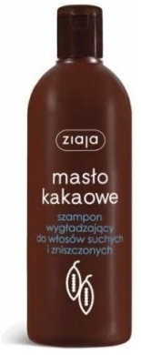 ZIAJA MASŁO KAKAOWE Szampon wygładzający do włosów 400 ml