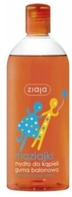 ZIAJA MAZIAJKI Mydło do kąpieli guma balonowa 500 ml