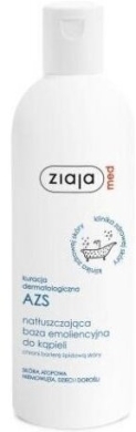 ZIAJA MED AZS Baza natłuszczająca emolientowa do kąpieli 270ml