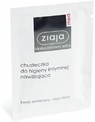 ZIAJA MED Intymna Chusteczka nawilżająca do higieny intymnej