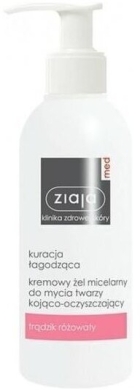 ZIAJA MED Kuracja łagodząca trądzik różowaty Żel micelarny do mycia twarzy 200 ml
