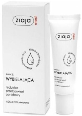 ZIAJA MED Kuracja wybielająca Reduktor przebarwień punktowy 30 ml