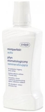 ZIAJA MINTPERFEKT ACTIV Płyn stomatologiczny remineralizujący 500 ml