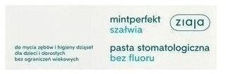 ZIAJA MINTPERFEKT Szałwia pasta bez fluoru 75 ml
