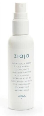 ZIAJA Modelujący spray z solą morską 90 ml