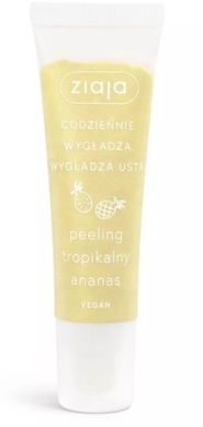 ZIAJA Peeling do ust Tropikalny Ananas 12 ml