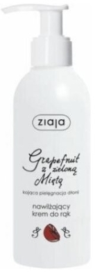 ZIAJA Pielęgnacyjny krem do rąk grapefruit z zieloną mięta 200 ml