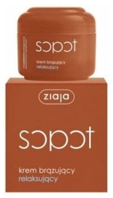 ZIAJA SOPOT Krem brązujący relaksujący 50 ml