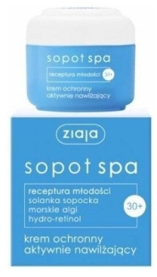 ZIAJA SOPOT SPA Krem ochronny aktywnie nawilżający 50 ml