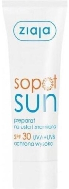 ZIAJA SOPOT SUN F30 Preparat na usta i znamiona SPF30 15 ml