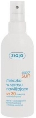 ZIAJA SOPOT SUN Mleczko nawilżające SPF30 spray 170 ml