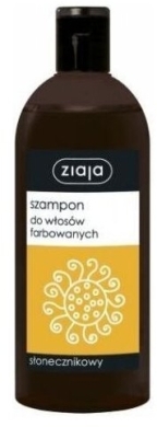 ZIAJA Szampon do włosów farbowanych słonecznikowy 500 ml