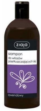 ZIAJA Szampon do włosów przetłuszczających Lawendowy 500ml