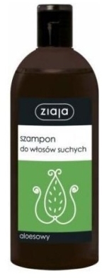 ZIAJA Szampon do włosów suchych Aloesowy 500 ml