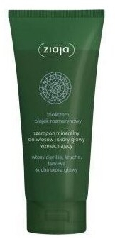 ZIAJA Szampon mineralny do włosów i skóry głowy wzmacniający 200 ml
