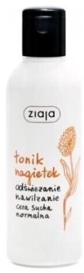ZIAJA Tonik nagietkowy do twarzy skóra sucha i normalna 200 ml
