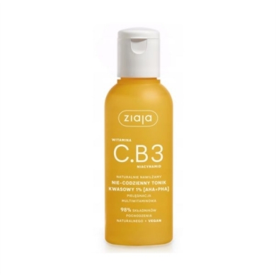 ZIAJA WITAMINA C.B3 NIACYNAMID Nie-codzienny tonik kwasowy 1% 120 ml