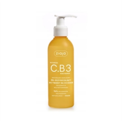 ZIAJA WITAMINA C.B3 NIACYNAMID Żel oczyszczający do twarzy 190 ml