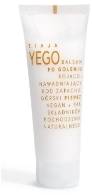 ZIAJA YEGO Balsam po goleniu kojąco-nawadniający 80 ml