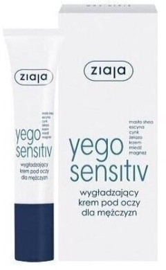 ZIAJA YEGO SENSITIV Wygładzający krem pod oczy dla mężczyzn 15 ml