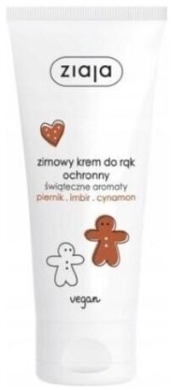 ZIAJA Zimowy krem do rąk Piernik Imbir Cynamon 50 ml