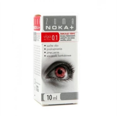 ZUMA NOKA 0,1 Ulga dla oczu krople do oczu 10 ml