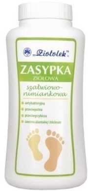 Zasypka Ziołowa szałwiowo-rumiankowa Ziołolek 100 g