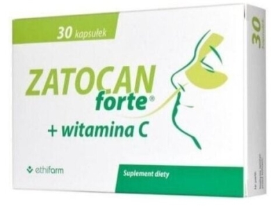 Zatocan Forte + witamina C 30 kapsułek
