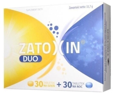 Zatoxin duo 60 tabletek (30 + 30 tabletek)