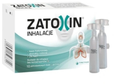 Zatoxin inhalacje roztwór do inhalacji 10x3ml