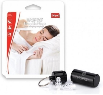 Zatyczki do uszu wielorazowe silikonowe Sleep Universal