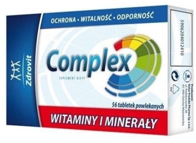 Zdrovit Complex Witaminy i Minerały 56 tabletek