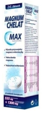 Zdrovit Magnum Chelat Max 20 tabletek