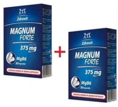 Zdrovit Magnum Forte 30 kapsułek + 30 kapsułek