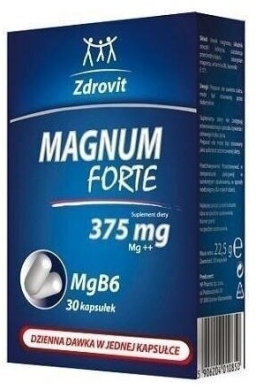 Zdrovit Magnum Forte 375 30 kapsułek