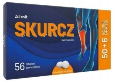 Zdrovit Skurcz 56 tabletek