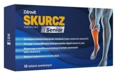 Zdrovit Skurcz Senior 56 tabletek