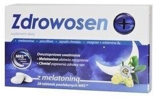 Zdrowosen+ Melatonina 28 tabletek