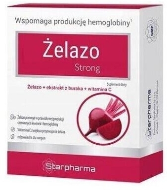 Żelazo Strong 30 kapsułek