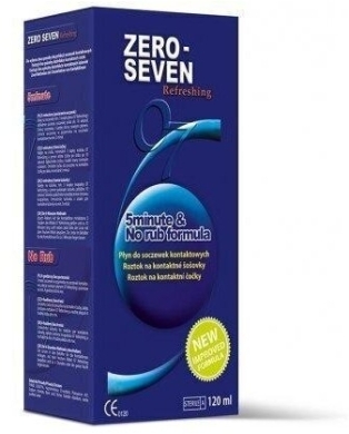 Zero Seven Płyn do soczewek 120 ml