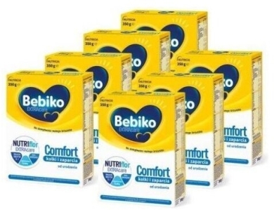 Zestaw Bebiko Comfort 1 mleko 7 x 350 g