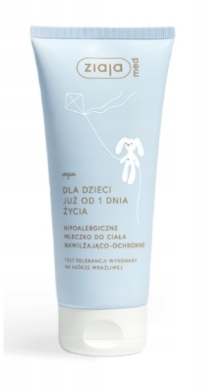 Ziaja MED dla dzieci hipoalergiczne mleczko do ciała nawilżająco-ochronne 200ml